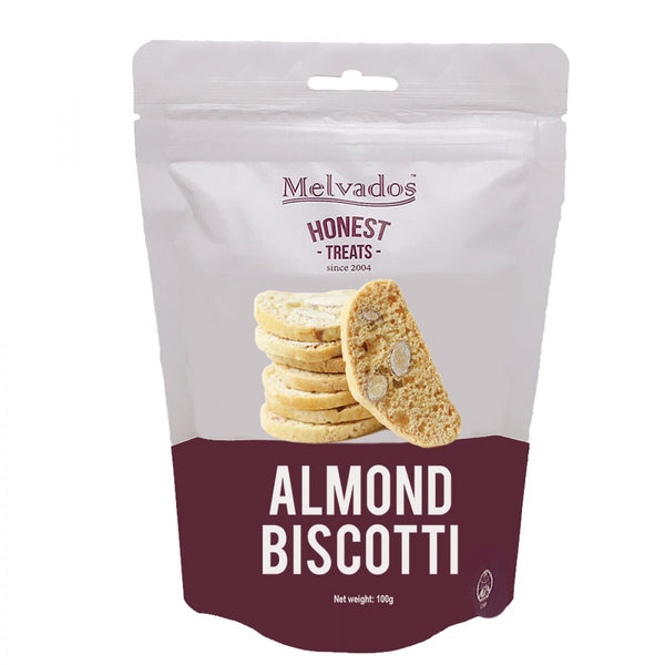 Melvados: Almond Biscotti (100g)