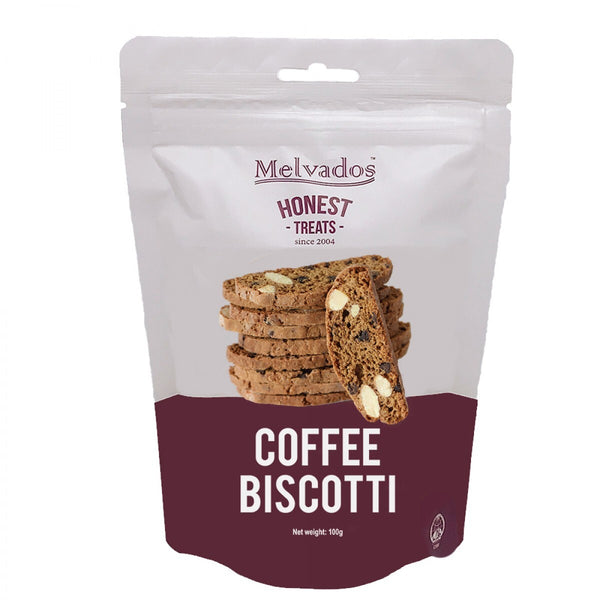 Melvados: Coffee Biscotti (100g)