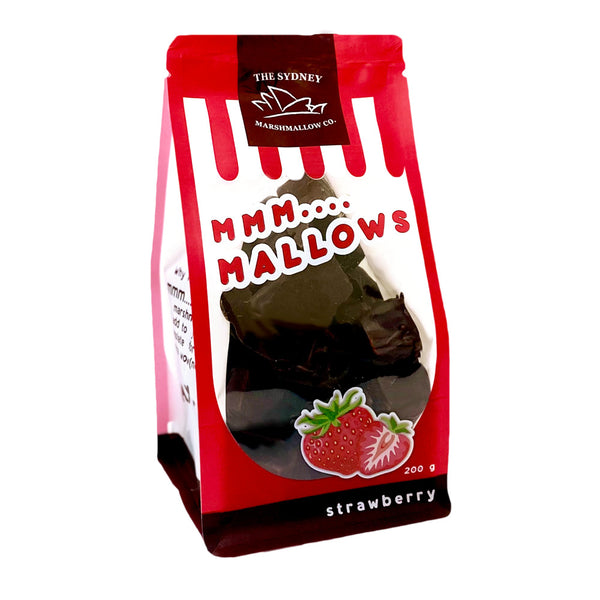 Nougat Limar: Chocolate Strawberry Marshmallows (200g)