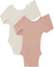 Bonds: Long Sleeve Original Bodysuit 2 Pack - Ceramic Dust/Macadamia (Size 0)