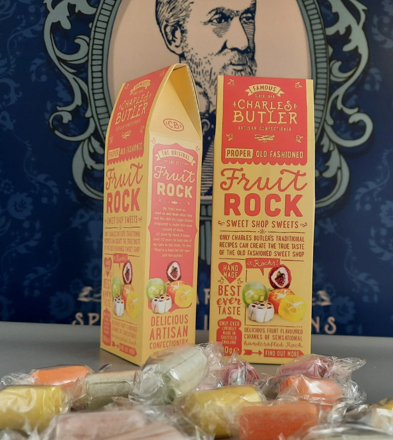 Charles Butler: Fruit Rock Sweets (190g)