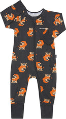 Bonds: Long Sleeve Zip Wondersuit - Fearless Roar Lion (Size 0)