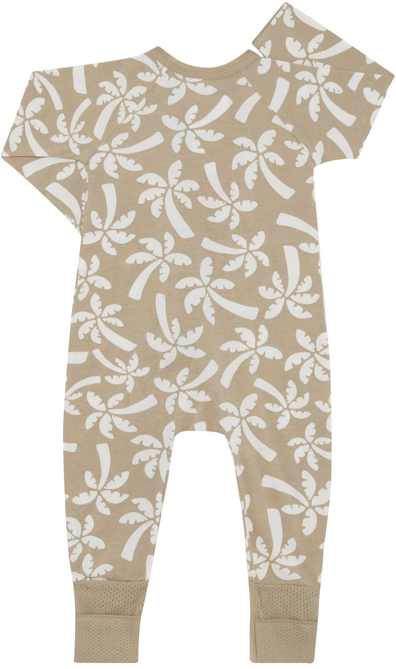 Bonds: Wondercool Zip Wondersuit - Woodland Palm Whispers Sand (Size 1)