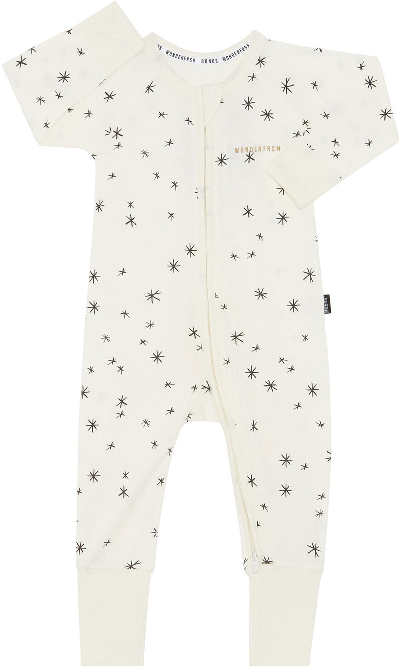 Bonds: Wonderfresh Zippy - Crayon Star Marscapone (Size 000)