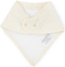 Little Unicorn: Cotton Muslin Fleece Bandana Bib Set - Taupe Cross (4 Pack)