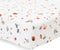 Little Unicorn: Muslin Fitted Cot Sheet - Mushrooms