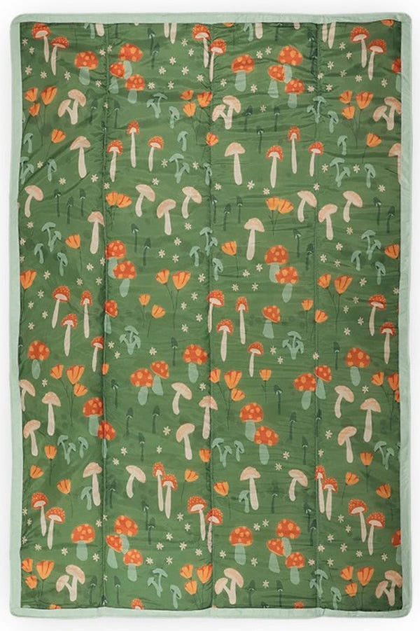 Little Unicorn: Outdoor Blanket - Woodland Mushroom (1.55m x 2.13m)