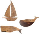 Crane Baby: Wooden Wall Decor Set - Caspian Sea (3 Piece Set)