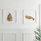 Crane Baby: Wooden Wall Decor Set - Caspian Sea (3 Piece Set)