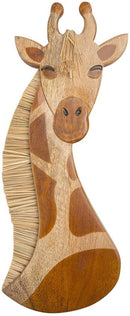 Crane Baby: Wooden Wall Decor - Giraffe