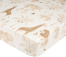 Crane Baby: Crib Fitted Sheet - Kendi Animal (80 x 40cm)