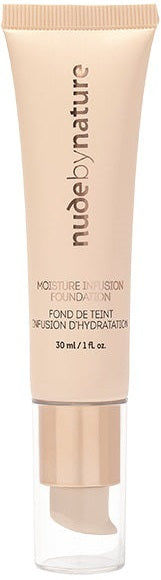 Nude By Nature: Moisture Infusion Cream Foundation - W2 Ivory (30ml)