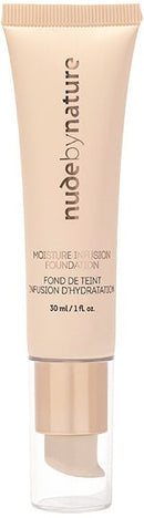 Nude By Nature: Moisture Infusion Cream Foundation - W4 Silky Beige (30ml)