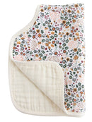 Little Unicorn: Muslin Burp Cloth - Pressed Petals