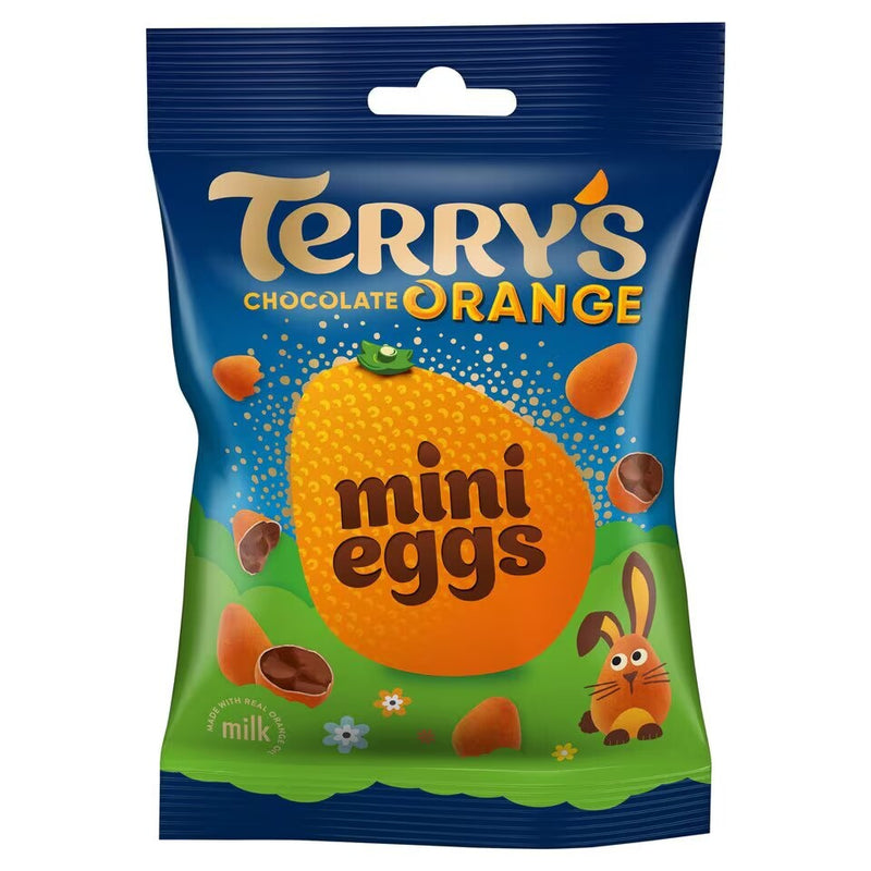 Terry's Chocolate Orange Mini Eggs 80gm (12 Pack)