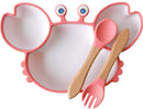 LaVida: Silicone Bowl Set - Pink Crab