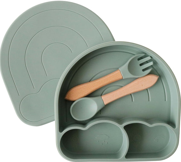 LaVida: Silicone Bowl Set - Sage Arch