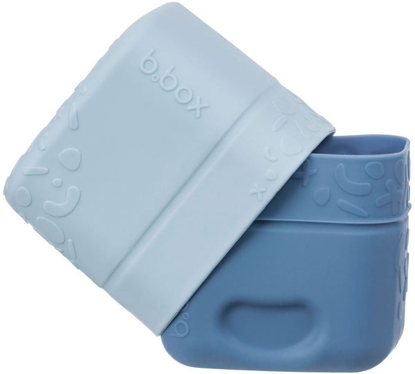 b.box: Silicone Snack Cups - Ocean