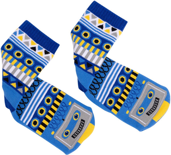 Lolly Kicks: Robot Socks (Size 5-8)