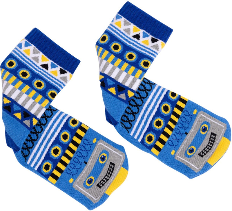 Lolly Kicks: Robot Socks (Size 9-12)