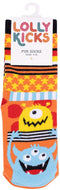 Lolly Kicks: Monster Socks (Size 5-8)