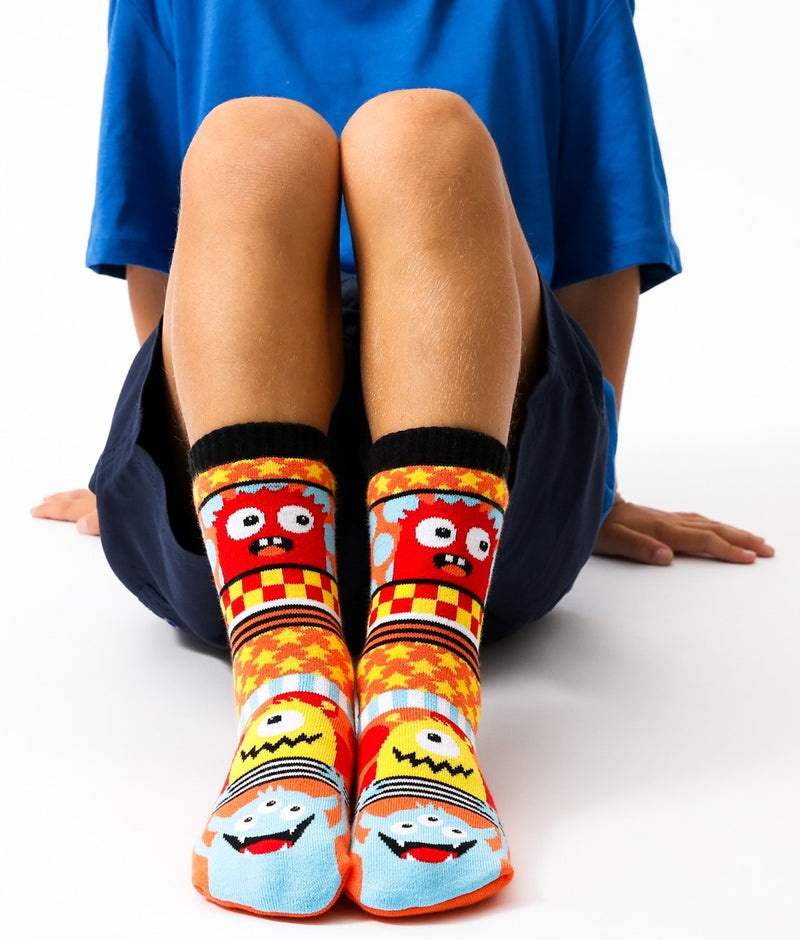 Lolly Kicks: Monster Socks (Size 5-8)