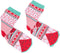 Lolly Kicks: Watermelon Socks (Size 9-12)