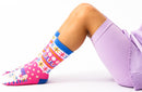 Lolly Kicks: Llama Socks (Size 5-8)