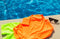 Nestling: Swim Rash Vest - Neon Orange (1-2 years)