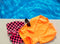 Nestling: Swim Rash Vest - Neon Orange (3-6 months)