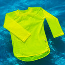 Nestling: Swim Rash Vest - Neon Yellow (3-6 months)