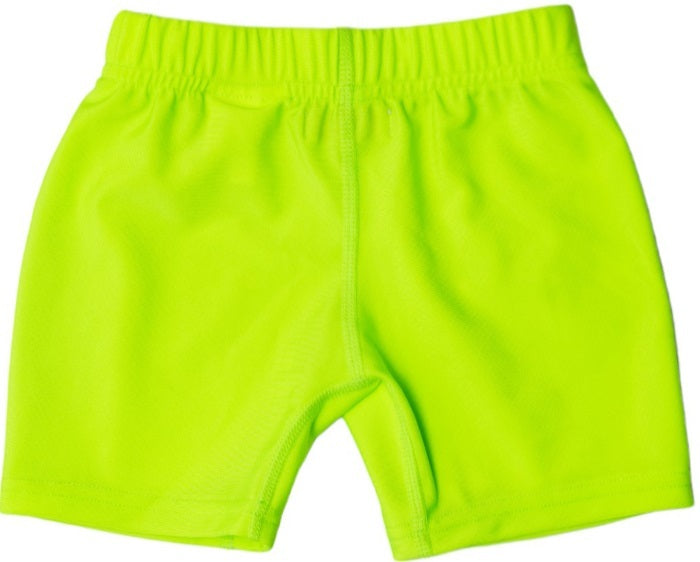 Nestling: Swim Shorts - Neon Green (3-4 years)