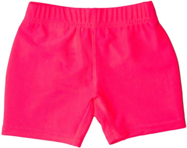 Nestling: Swim Shorts - Neon Pink (6-12 months)