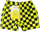 Nestling: Swim Shorts - Neon Yellow Check (9 years)