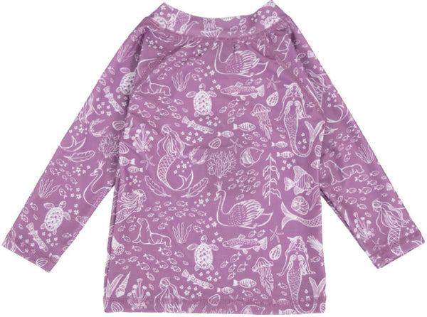 Nestling: UPF50+ Swim Rash Vest - Mermaids (3-4 years)