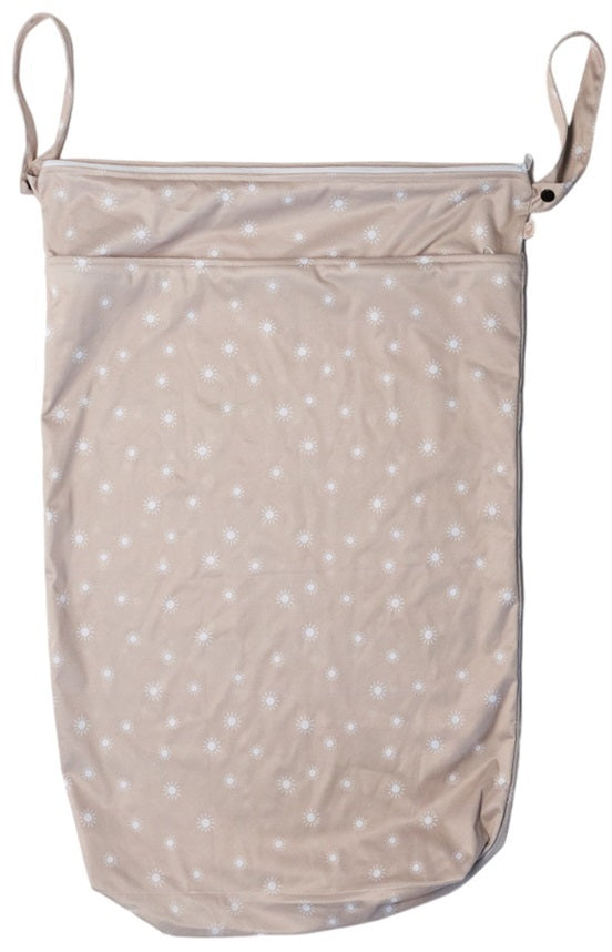 Nestling: XL Double Pocket Wet Bag - Oat Sunshine