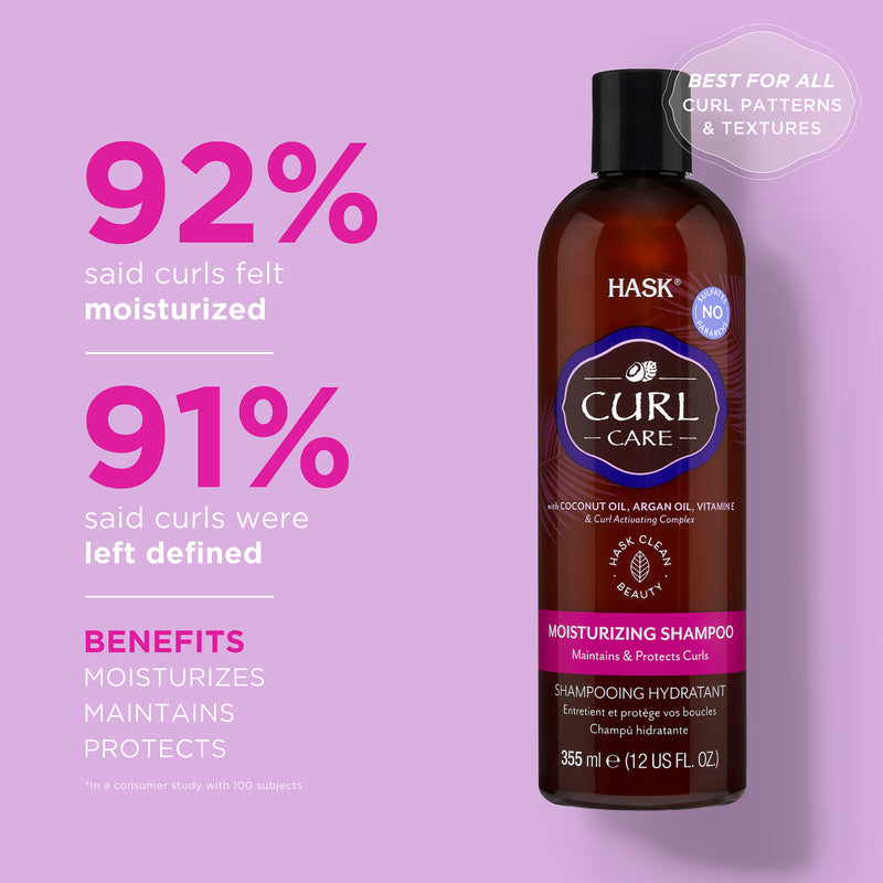 Hask: Curl Care Shampoo (355ml)