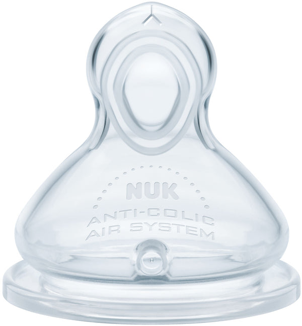 NUK: First Choice Flow Control Silicone Teat - 6-18 Months (2 Pack)