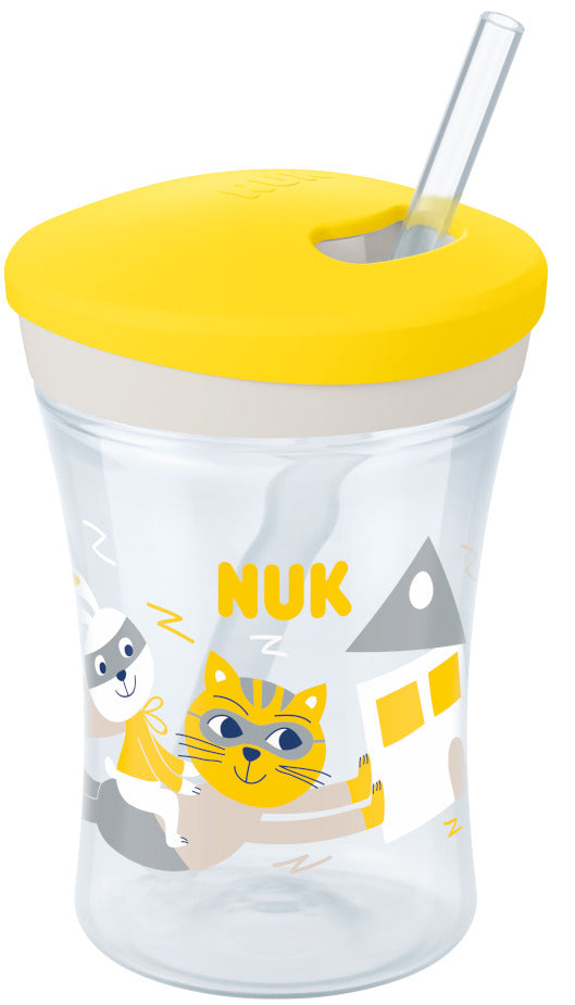 NUK: Evolution Action Cup - Yellow (230ml)