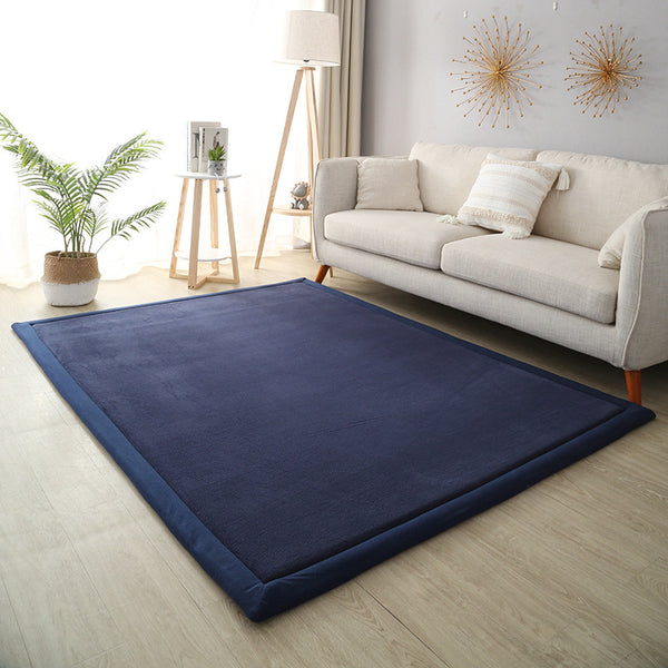 MonkeyMats: Memory Foam Soft-Touch Mat - Deep Blue (150cm x 200cm)