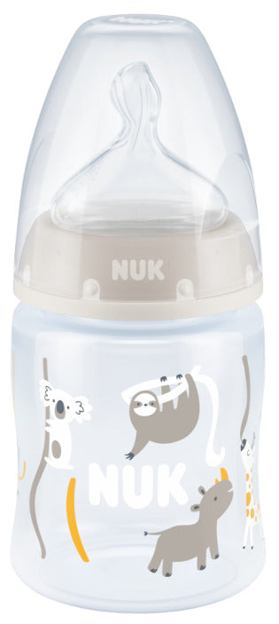 NUK: First Choice Plus Baby Bottle - Grey (150ml)