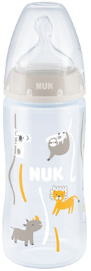 NUK: First Choice+ Baby Bottle with Temperature Control - Grey (300ml)