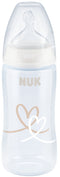 NUK: First Choice+ Baby Bottle with Temperature Control - White (300ml)