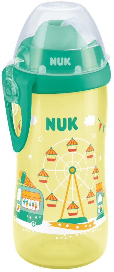 NUK: First Choice Flexi Cup with Straw - Yellow (300ml)