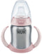 NUK: First Choice Plus Stainless Steel Training Cup - Pink (125ml)