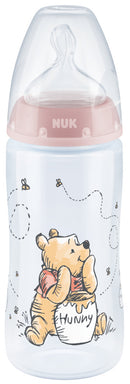 NUK: Winnie the Pooh First Choice PP Baby Bottle - Pink (300ml)