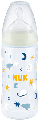 NUK: First Choice Plus Night PP Bottle - Universe (300ml)