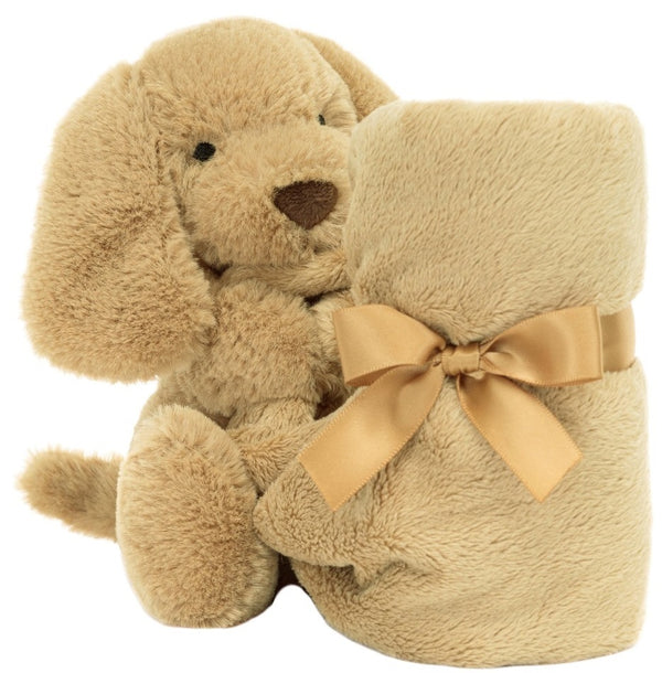 Jellycat: Bashful Toffee Puppy Soother