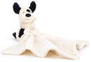 Jellycat: Bashful Black & Cream Puppy Soother