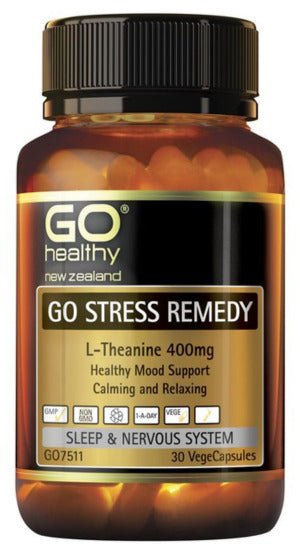 Go Healthy GO Stress Remedy (30 Capsules)